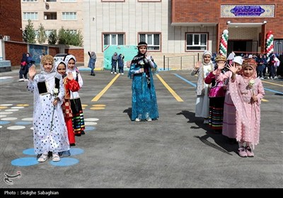 آئین افتتاح 2 مدرسه مشارکتی بنیاد مستضعفان و نوسازی مدارس در البرز