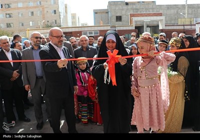 آئین افتتاح 2 مدرسه مشارکتی بنیاد مستضعفان و نوسازی مدارس در البرز