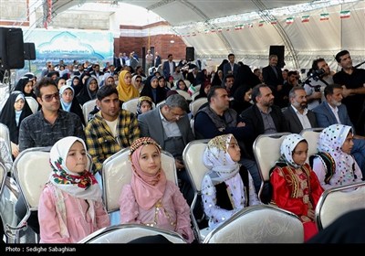 آئین افتتاح 2 مدرسه مشارکتی بنیاد مستضعفان و نوسازی مدارس در البرز