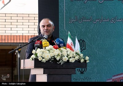 آئین افتتاح 2 مدرسه مشارکتی بنیاد مستضعفان و نوسازی مدارس در البرز