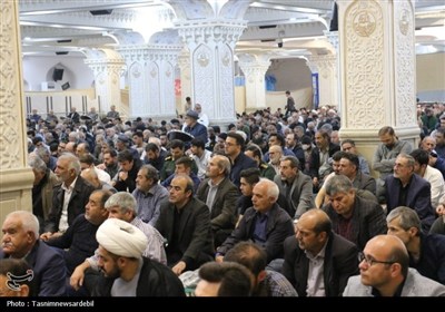 گزارش تصویری؛ خطبه‌های پرشور آیت‌الله عاملی در نماز جمعه اردبیل