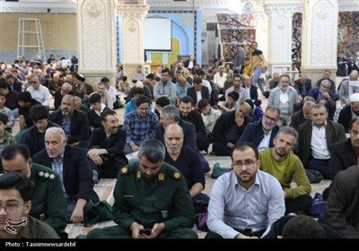گزارش تصویری؛ خطبه‌های پرشور آیت‌الله عاملی در نماز جمعه اردبیل