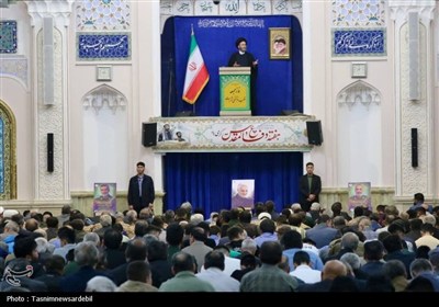 گزارش تصویری؛ خطبه‌های پرشور آیت‌الله عاملی در نماز جمعه اردبیل