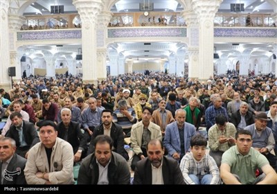 گزارش تصویری؛ خطبه‌های پرشور آیت‌الله عاملی در نماز جمعه اردبیل