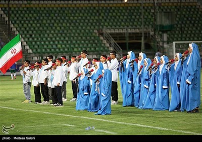 دیدار تیم های فوتبال ذوب‌آهن و آلومینیوم