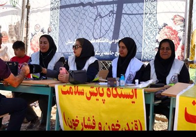 برپایی بیمارستان صحرایی در معمولان