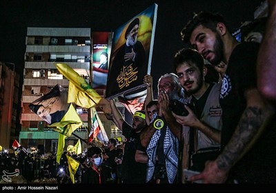 مراسم شب شهادت سید حسن نصرالله