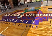 کف‌پوش مسابقه آل‌استار NBA 1995 پس از 30 سال به فروش گذاشته شد