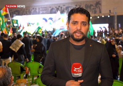 شهيد،عراق،نصرالله،مقاومت،سيد،تسنيم،بغداد،سخنراني