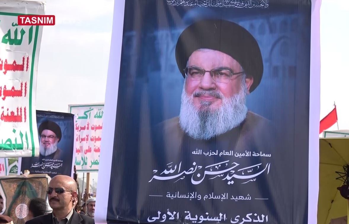 الذكرى السنوية لاستشهاد السيد حسن نصر الله , الشهيد السيد هاشم صفي الدين , حزب الله , لبنان , اليمن , بيروت , صنعاء , 