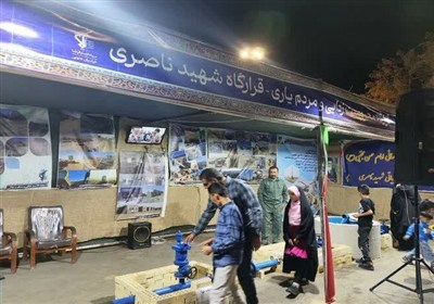 مقدس،دفاع،جنگ،نمايشگاه،غرفه،شهيد،جنوبي،ايران،تسنيم،تحميلي،جن ...