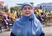 تقریر مراسلة تسنیم من بیروت حول مراسم الذکرى السنویة الأولى لاستشهاد السید نصر الله