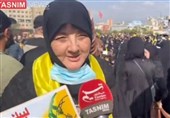 مادر شهید لبنانی: اگر همه دارایی‌مان را بگیرند اجازه نمی دهیم دست‌شان به سلاح مقاومت برسد