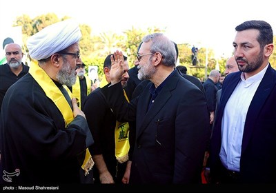 عنوان تصویرعلی لاریجانی دبیر شورای عالی امنیت ملی