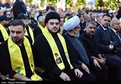 Larijani Visits Lebanon on Nasrallah Martyrdom Anniversary