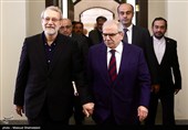 Larijani Visits Lebanon on Nasrallah Martyrdom Anniversary