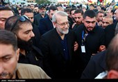 Larijani Visits Lebanon on Nasrallah Martyrdom Anniversary