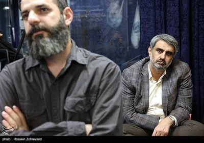 ایمان شمسایی در مراسم بزرگداشت شهادت سید مقاومت