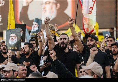 مراسم اولین سالگرد شهادت سید حسن نصرالله