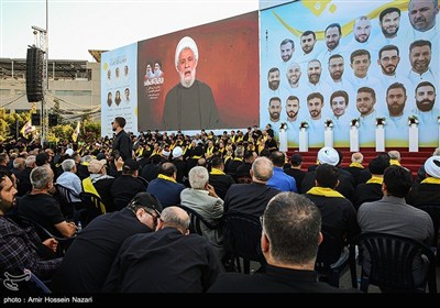 مراسم اولین سالگرد شهادت سید حسن نصرالله