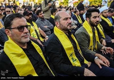 مراسم اولین سالگرد شهادت سید حسن نصرالله