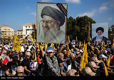 مراسم اولین سالگرد شهادت سید حسن نصرالله