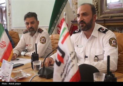 نشست خبری مدیرعامل سازمان آتش‌نشانی و خدمات ایمنی شهرداری اصفهان