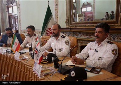 نشست خبری مدیرعامل سازمان آتش‌نشانی و خدمات ایمنی شهرداری اصفهان