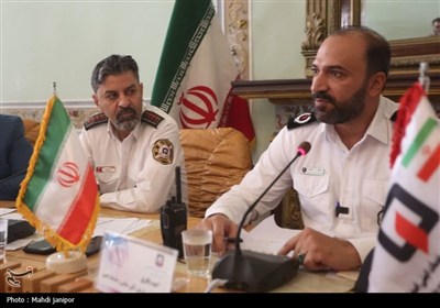 نشست خبری مدیرعامل سازمان آتش‌نشانی و خدمات ایمنی شهرداری اصفهان