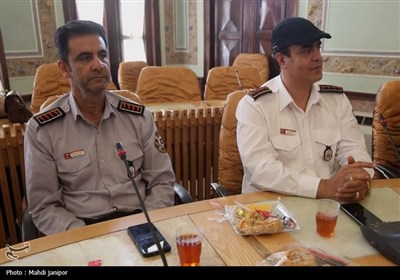 نشست خبری مدیرعامل سازمان آتش‌نشانی و خدمات ایمنی شهرداری اصفهان