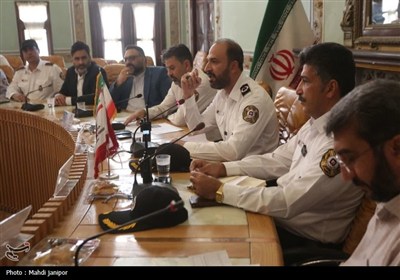 نشست خبری مدیرعامل سازمان آتش‌نشانی و خدمات ایمنی شهرداری اصفهان