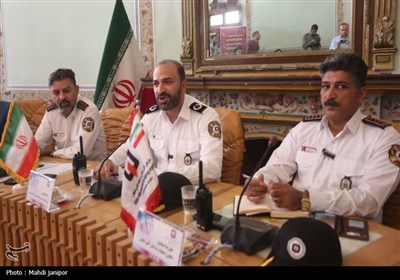 نشست خبری مدیرعامل سازمان آتش‌نشانی و خدمات ایمنی شهرداری اصفهان