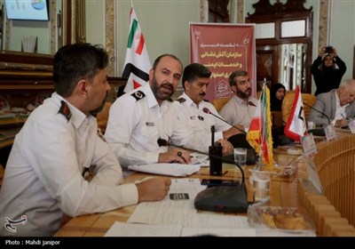 نشست خبری مدیرعامل سازمان آتش‌نشانی و خدمات ایمنی شهرداری اصفهان
