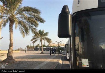 رونمایی از 10 دستگاه اتوبوس ناوگان حمل و نقل عمومی شهرداری بوشهر