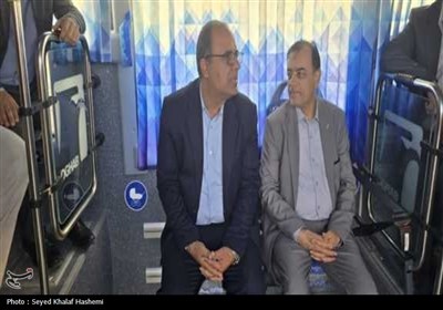 رونمایی از 10 دستگاه اتوبوس ناوگان حمل و نقل عمومی شهرداری بوشهر