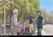 خدمت رسانی و محرومیت زدایی نخبگان فضای مجازی و رسانه بسیج اراک در روستاها