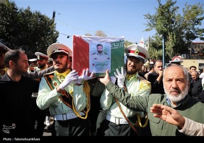 وداع باشکوه مردم استان مرکزی با شهدای امنیت