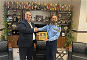 دیدار رئیس انجمن موی‌تای با رئیس اداره تربیت‌بدنی کل ارتش