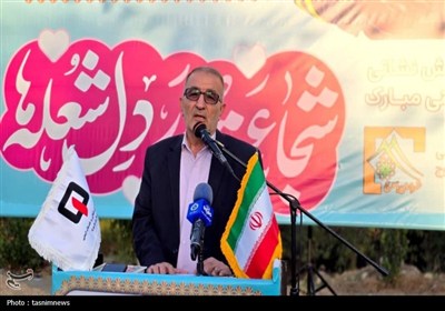 تجلیل از آتش‌نشانان در یاسوج