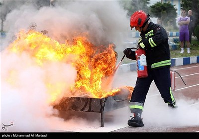 ششمین دوره ارزیابی آمادگی عملیاتی ، تخصصی آتش‌نشانان - مازندران