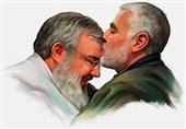 الموسوی: حاج قاسم سلیمانی علمدار سید حسن نصرالله بود/ روایتی عاشورایی از جبهه مقاومت + فیلم