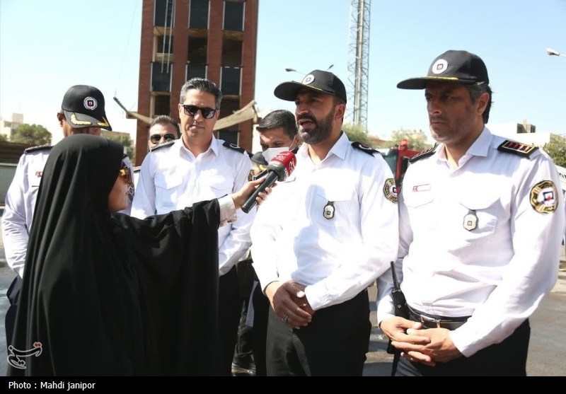 رونمایی از تجهیزات نوین آتش نشانی در اصفهان- عکس صفحه استان  ...