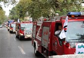 الحاق 5 دستگاه خودروی جدید به ناوگان آتش‌نشانی بندرعباس