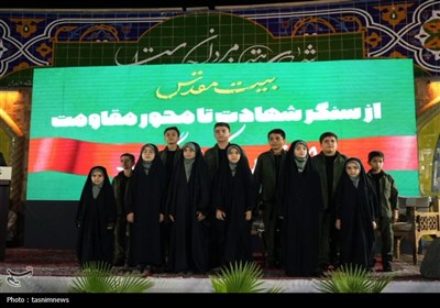 شب شعر &#171;بیت مقدس&#187; در جوار شهدای گمنام شهرری