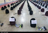 توزیع بیش از 1200 بسته لوازم التحریر- زنجان