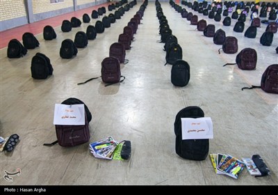 توزیع بیش از 1200 بسته لوازم التحریر- زنجان