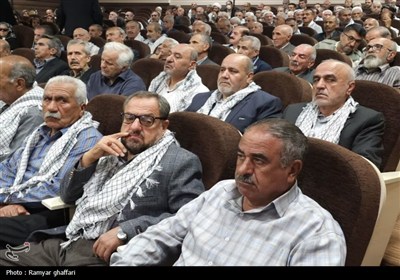 آیین تجلیل از پیشکسوتان دفاع‌مقدس کردستان