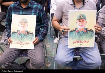 مراسم اولین سالگرد شهادت سردار سرلشکر عباس نیلفروشان