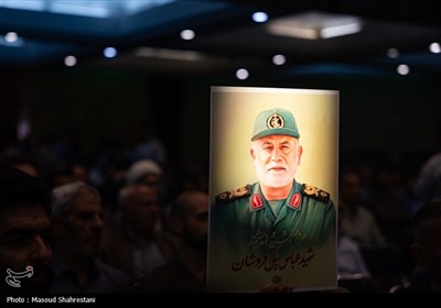 مراسم اولین سالگرد شهادت سردار سرلشکر عباس نیلفروشان