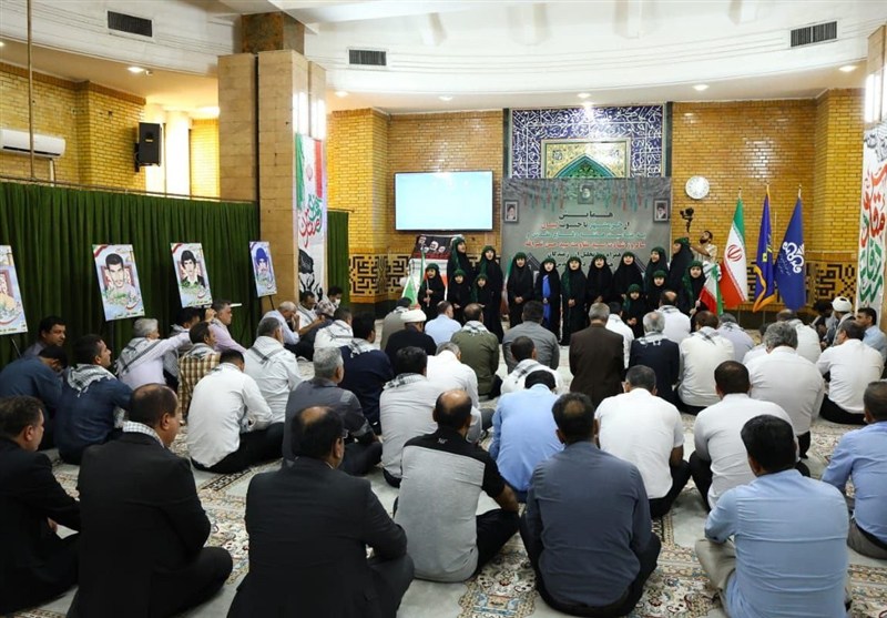 برگزاری همایش «از خرمشهر تا جنوب لبنان» در عسلویه+تصویر